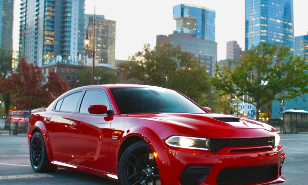 Dodge Charger Scat Pack, available to rent in Houston