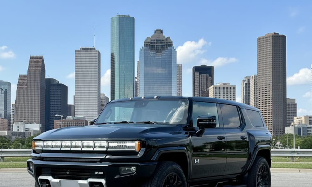 GMC Hummer EV, available to rent in Houston