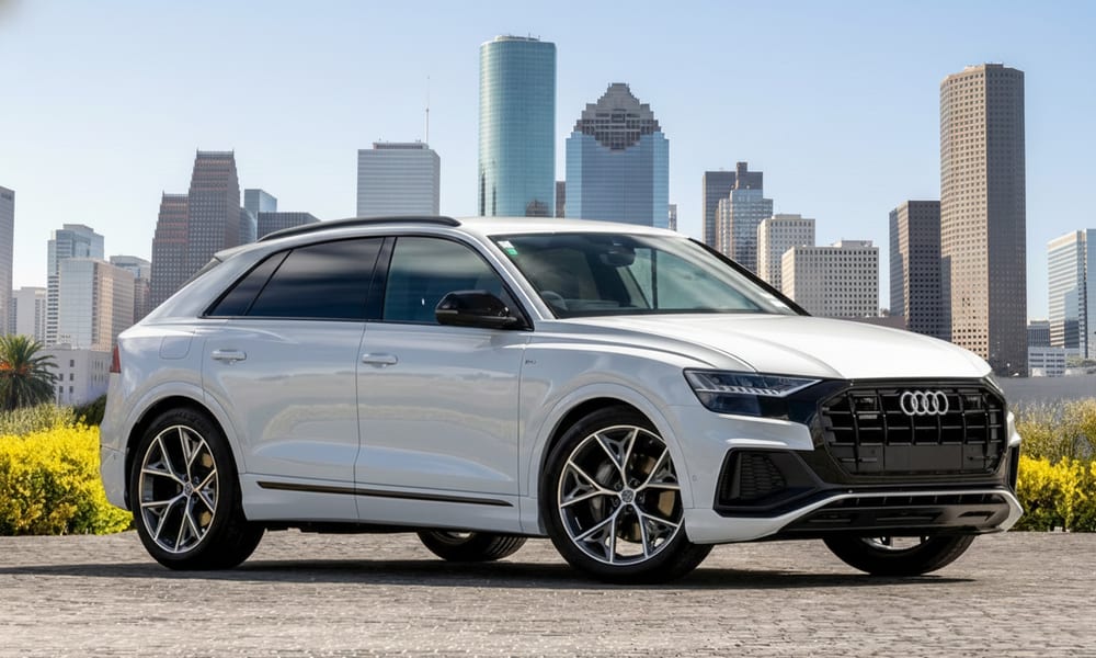 Audi Q8, available to rent in Houston